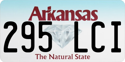 AR license plate 295LCI