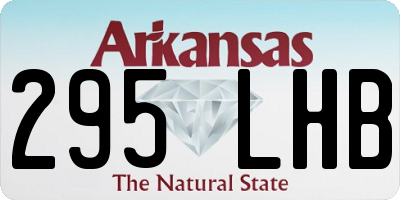 AR license plate 295LHB