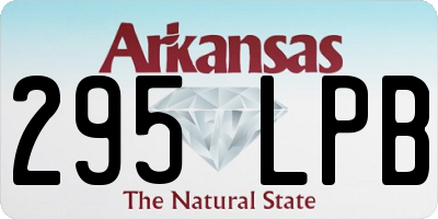 AR license plate 295LPB