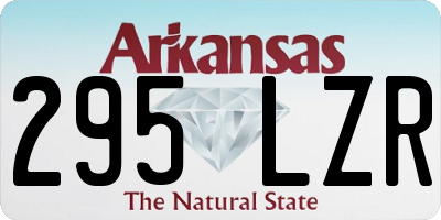 AR license plate 295LZR