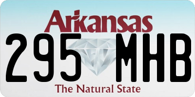 AR license plate 295MHB