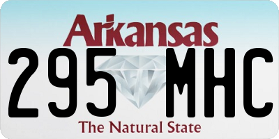 AR license plate 295MHC
