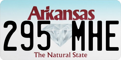 AR license plate 295MHE
