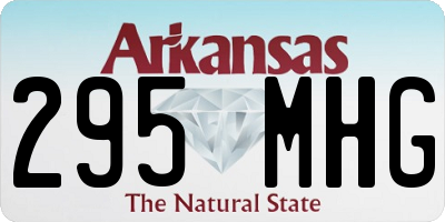 AR license plate 295MHG