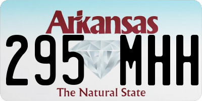 AR license plate 295MHH