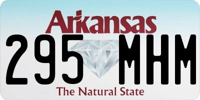 AR license plate 295MHM
