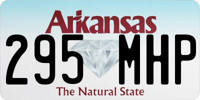 AR license plate 295MHP