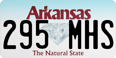 AR license plate 295MHS