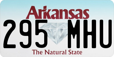 AR license plate 295MHU