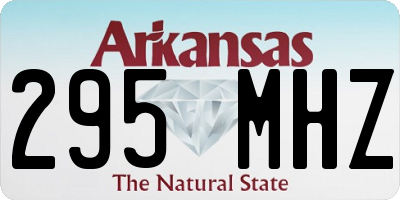 AR license plate 295MHZ