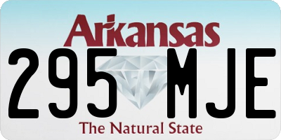 AR license plate 295MJE