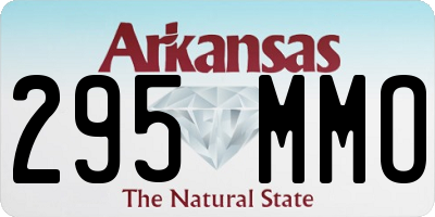 AR license plate 295MMO