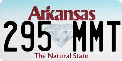 AR license plate 295MMT