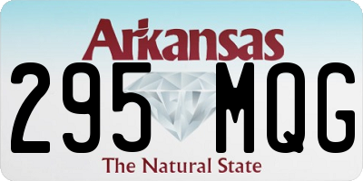AR license plate 295MQG