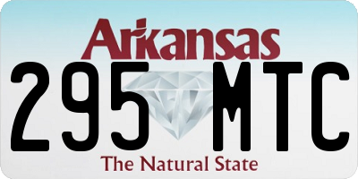 AR license plate 295MTC