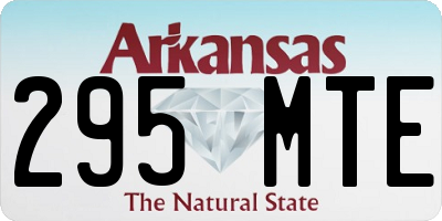 AR license plate 295MTE