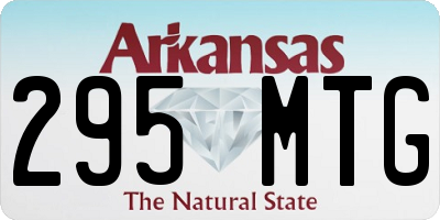 AR license plate 295MTG