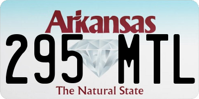 AR license plate 295MTL