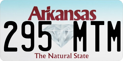 AR license plate 295MTM