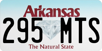 AR license plate 295MTS