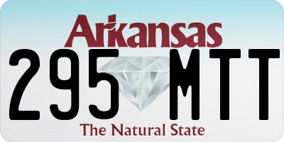 AR license plate 295MTT