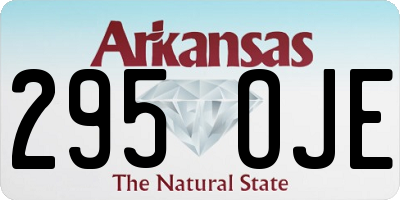AR license plate 295OJE