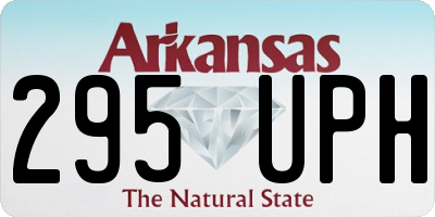 AR license plate 295UPH
