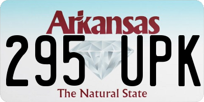 AR license plate 295UPK