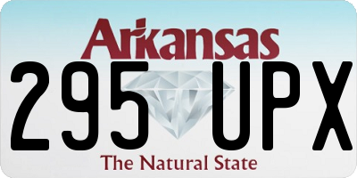 AR license plate 295UPX