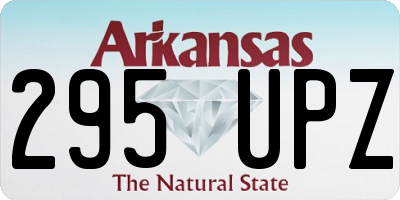 AR license plate 295UPZ