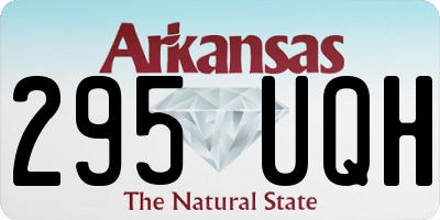 AR license plate 295UQH