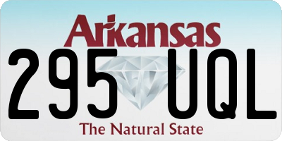 AR license plate 295UQL