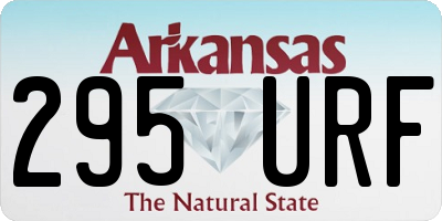 AR license plate 295URF