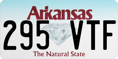 AR license plate 295VTF