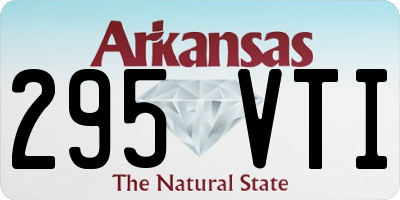 AR license plate 295VTI