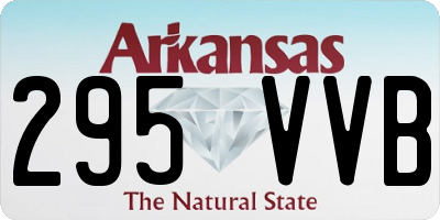 AR license plate 295VVB