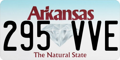 AR license plate 295VVE