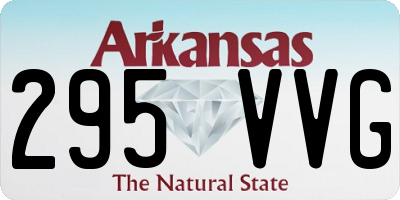 AR license plate 295VVG