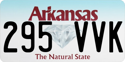 AR license plate 295VVK