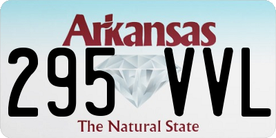 AR license plate 295VVL