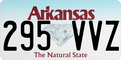 AR license plate 295VVZ