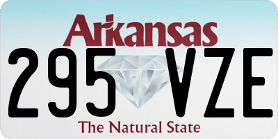 AR license plate 295VZE