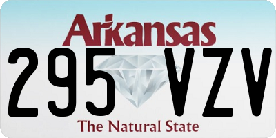 AR license plate 295VZV