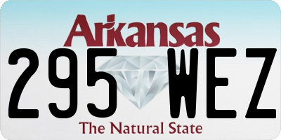 AR license plate 295WEZ
