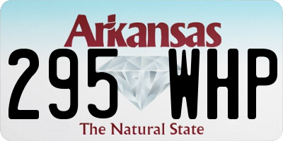 AR license plate 295WHP