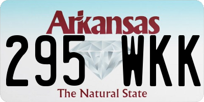 AR license plate 295WKK