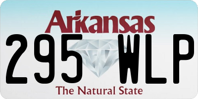 AR license plate 295WLP