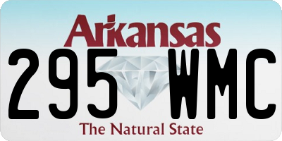 AR license plate 295WMC