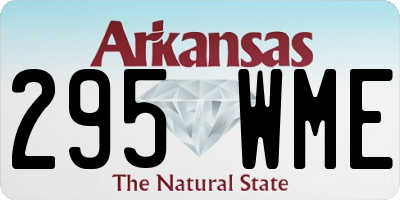 AR license plate 295WME