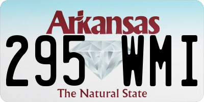 AR license plate 295WMI